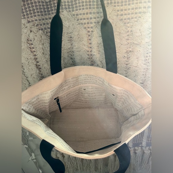 “I DO I DID” Kate Spade Bride Canvas Tote - Picture 4 of 11